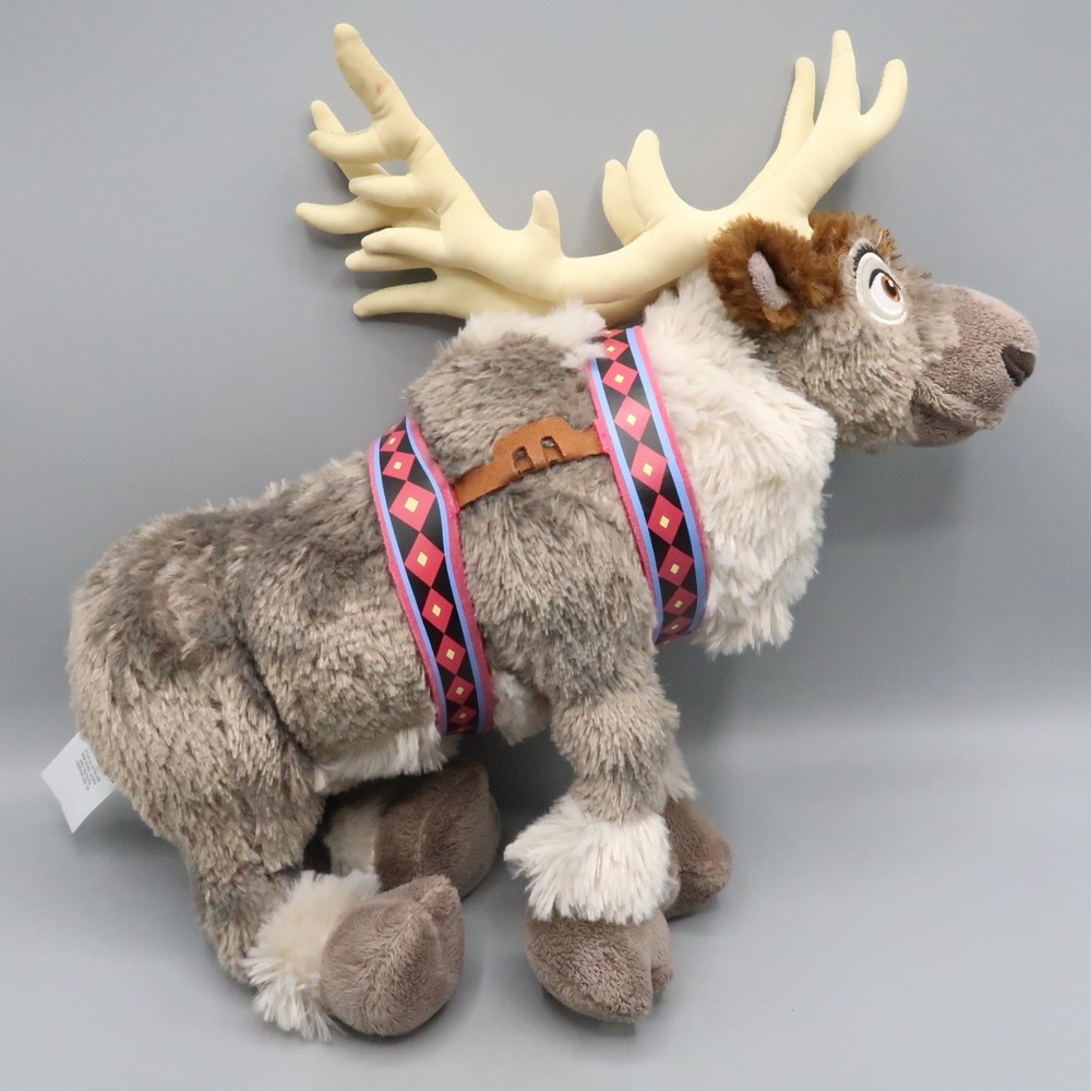 Disney‎ Parks Sven Plush Frozen Movie Reindeer Stuffed Animal 16" Authentic
